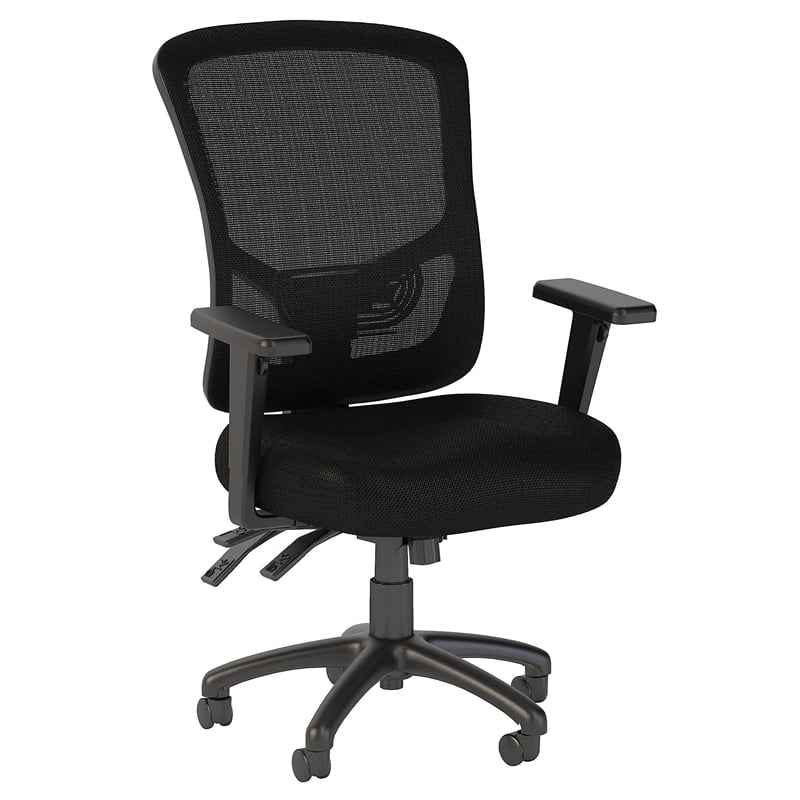 Bush Business Furniture Custom Comfort High Back Multifunction Mesh Office Chair