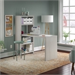 Echo 56W Craft Table in Gray Sand - Engineered Wood
