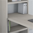 Echo 56W Craft Table in Gray Sand - Engineered Wood