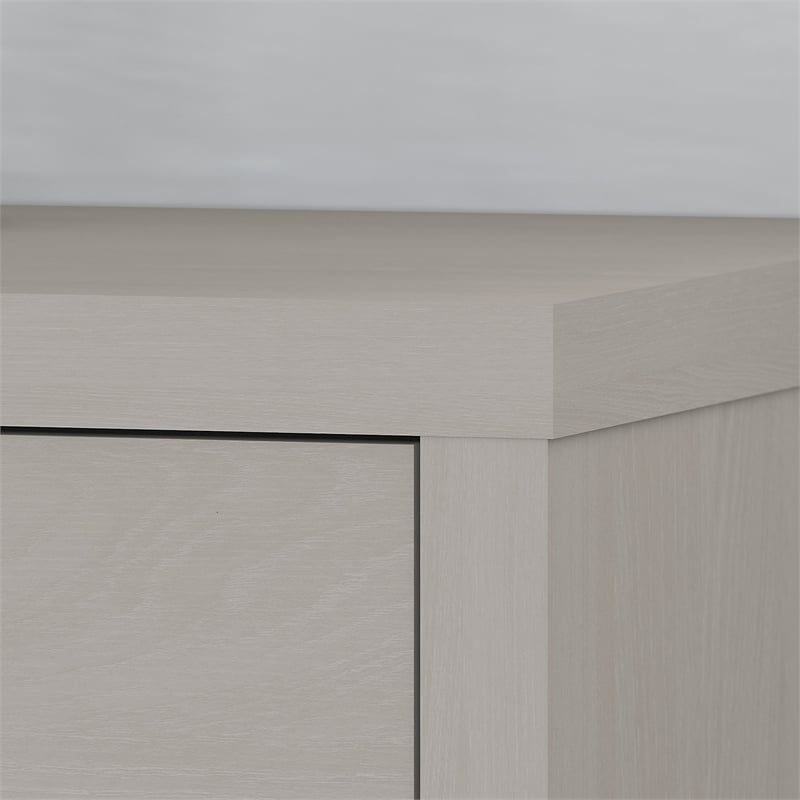 Echo 2 Drawer Lateral File Cabinet in Gray Sand - Engineered Wood