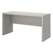 Echo 60W Credenza Desk in Gray Sand - Engineered Wood