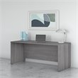Studio C Office Desk in Platinum Gray - Engineered Wood