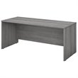 Studio C Office Desk in Platinum Gray - Engineered Wood