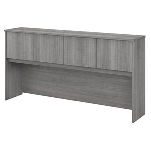 Studio C 72W Hutch in Platinum Gray - Engineered Wood