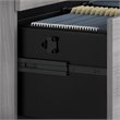 Studio C 2 Drawer Lateral File Cabinet in Platinum Gray - Engineered Wood