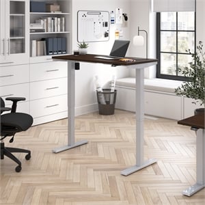 Move 40 Series 48W Adjustable Standing Desk in Mocha Cherry - Engineered Wood