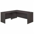 Studio C 72W x 30D L Shaped Desk with 42W Return in Storm Gray - Engineered Wood