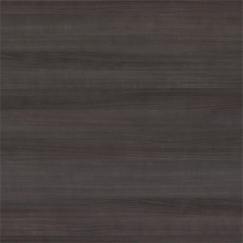 Studio C 60W x 30D L Shaped Desk with 42W Return in Storm Gray - Engineered Wood