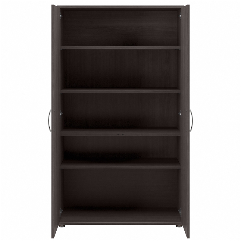 Universal 92W 5 Piece Modular Storage Set in Storm Gray - Engineered Wood