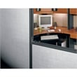 Bush Business Furniture Articulating Keyboard Tray with Galaxy Finish