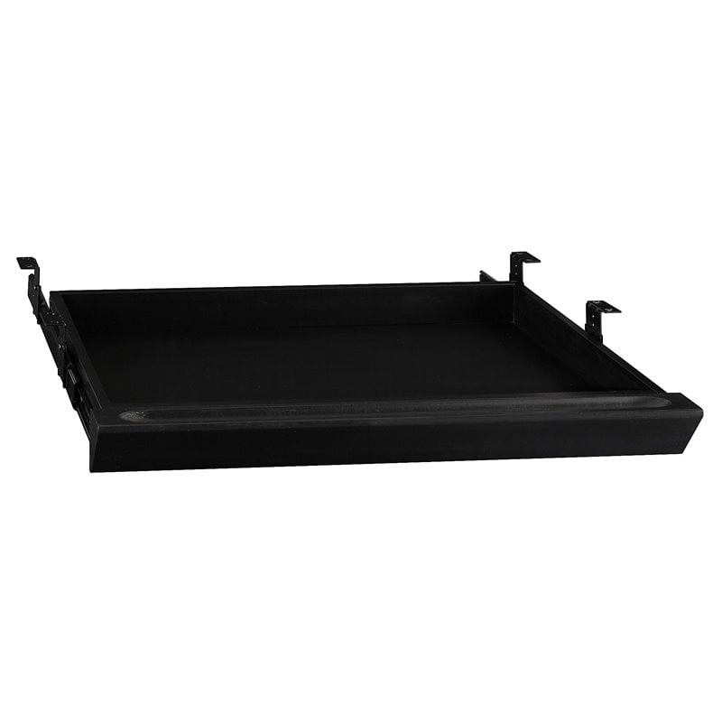 Bush Business Furniture Pencil Drawer with Black Finish - Plastic