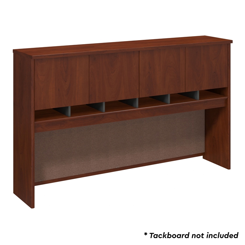 Series C 72W 4 Door Hutch in Hansen Cherry - Engineered Wood