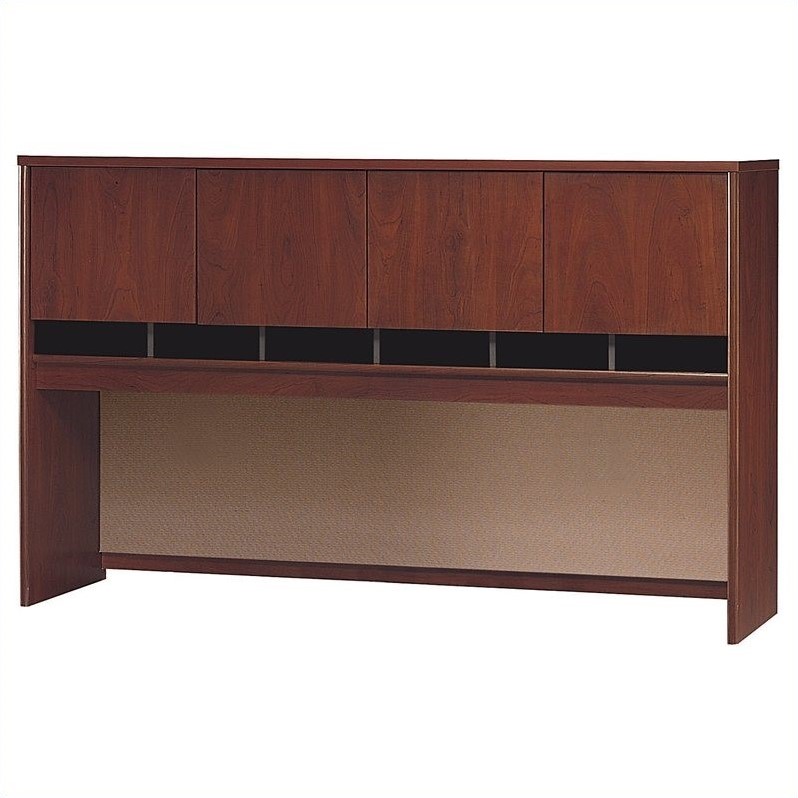 Series C 72W 4 Door Hutch in Hansen Cherry - Engineered Wood