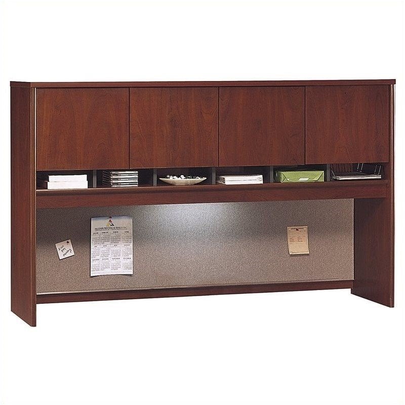 Series C 72W 4 Door Hutch in Hansen Cherry - Engineered Wood