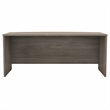 Studio C 72W x 36D Bow Front Desk in Modern Hickory - Engineered Wood