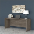 Studio C 72W x 24D Credenza Desk in Modern Hickory - Engineered Wood