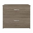 Studio C 2 Drawer Lateral File Cabinet in Modern Hickory - Engineered Wood