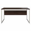 Hybrid 60W x 30D Computer Table Desk in Black Walnut - Engineered Wood