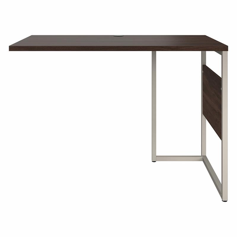 Hybrid 42W x 24D Desk Return/Bridge in Black Walnut - Engineered Wood