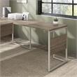 Hybrid 42W x 24D Desk Return/Bridge in Modern Hickory - Engineered Wood