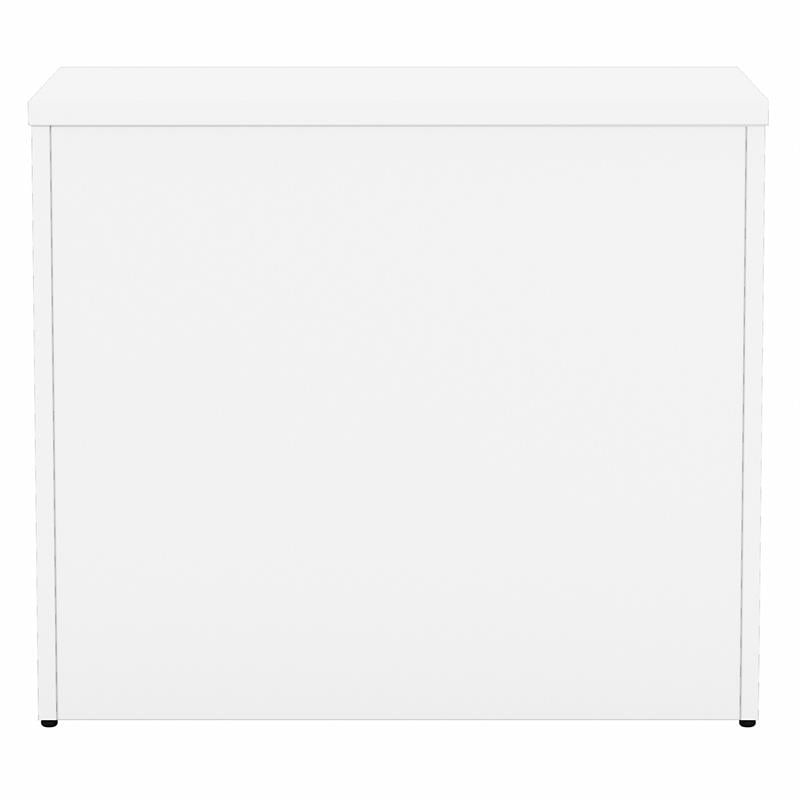 Studio C Office Storage Cabinet with Drawers in White - Engineered Wood