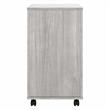 Hybrid 2 Drawer Mobile File Cabinet in Platinum Gray - Engineered Wood