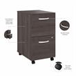 Hybrid 2 Drawer Mobile File Cabinet in Storm Gray - Engineered Wood