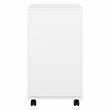 Hybrid 2 Drawer Mobile File Cabinet in White - Engineered Wood