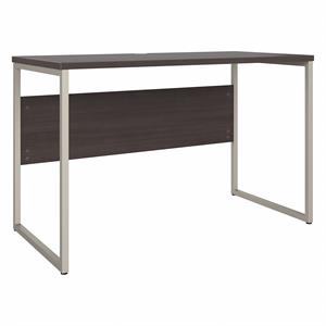 Hybrid 48W x 24D Computer Table Desk in Storm Gray - Engineered Wood