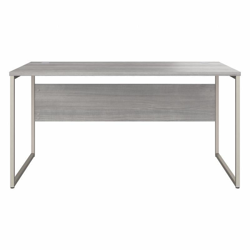 Hybrid 60W x 30D Computer Table Desk in Platinum Gray - Engineered Wood