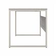 Hybrid 60W x 30D Computer Table Desk in Platinum Gray - Engineered Wood