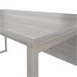 Hybrid 60W x 30D Computer Table Desk in Platinum Gray - Engineered Wood