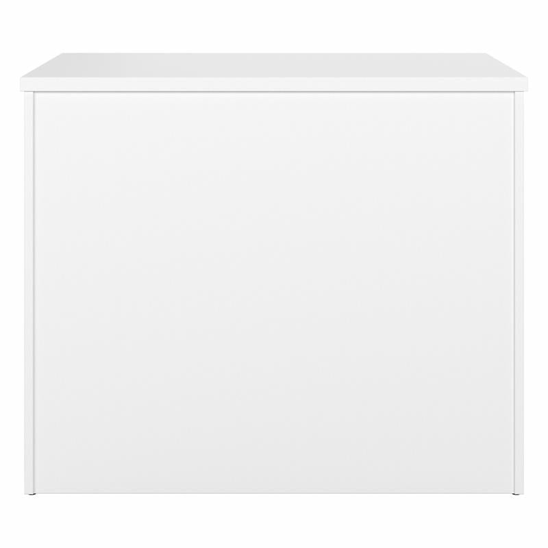 Hybrid 2 Drawer Lateral File Cabinet in White - Engineered Wood