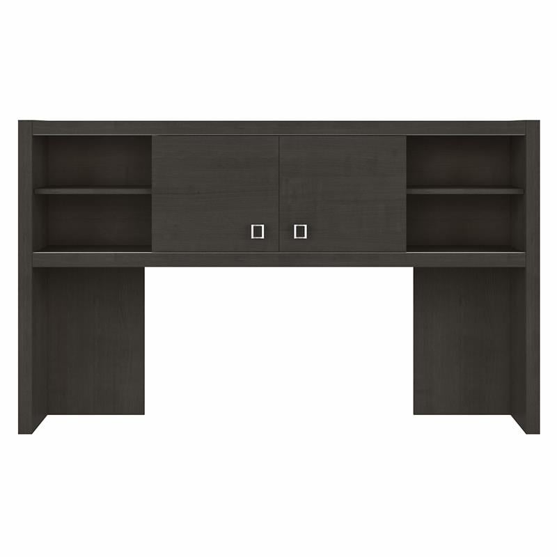 Echo 60W Hutch in Charcoal Maple - Engineered Wood