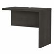Echo 36W Desk Return in Charcoal Maple - Engineered Wood