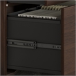 Studio C Office Storage Cabinet with Drawers in Black Walnut - Engineered Wood