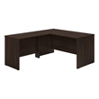 Studio C 60W L Shaped Desk with 42W Return in Black Walnut - Engineered Wood