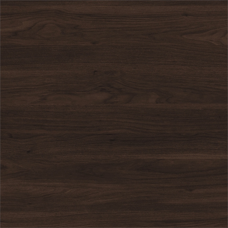 Studio C 72W L Shaped Desk with 42W Return in Black Walnut - Engineered Wood