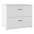 BBF Office in an Hour 2-Drawer Engineered Wood Lateral File Cabinet in White