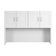 Hampton Heights 60W Hutch in White - Engineered Wood