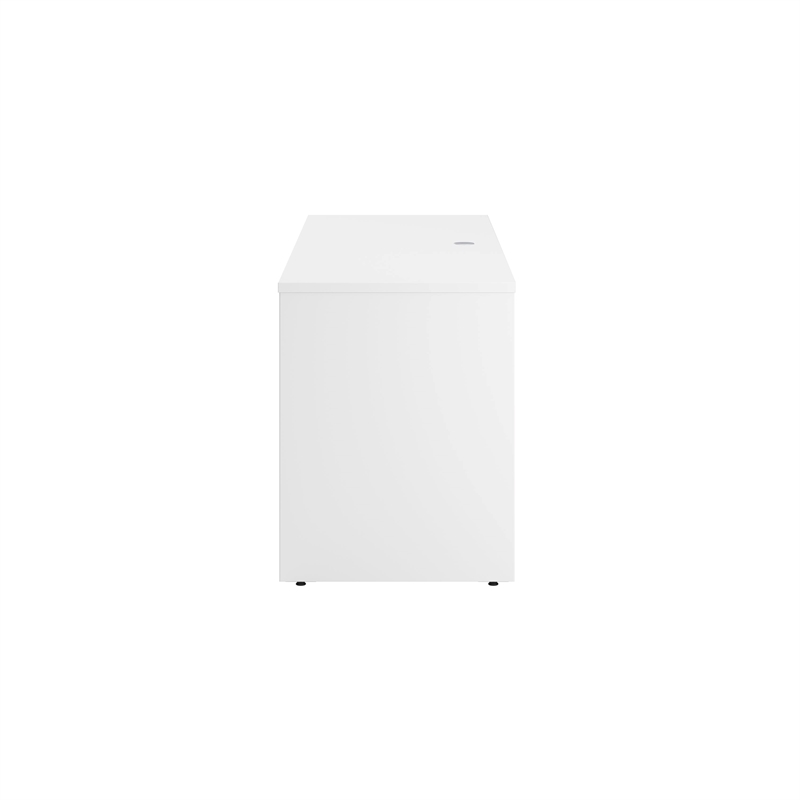 Hampton Heights 72W x 24D Credenza Desk in White - Engineered Wood