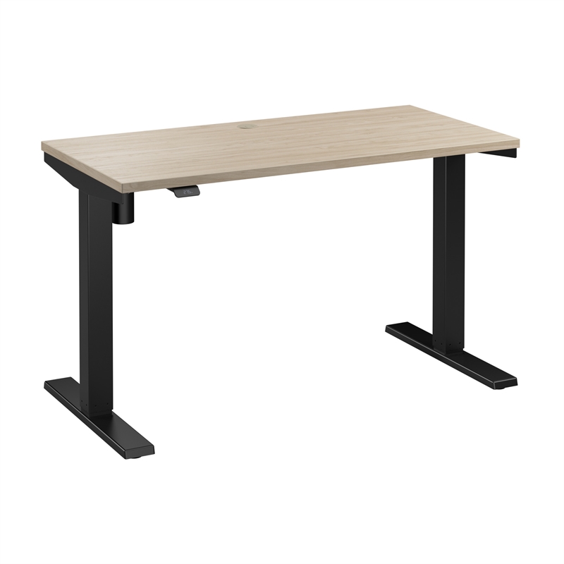Move 40 Series 48W Adjustable Standing Desk in Natural Elm - Engineered Wood