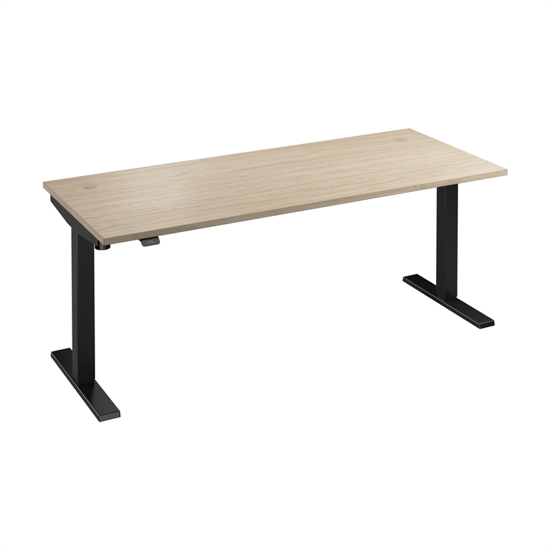 Move 40 Series 72W Adjustable Standing Desk in Natural Elm - Engineered Wood