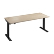 Move 40 Series 72W Adjustable Standing Desk in Natural Elm - Engineered Wood