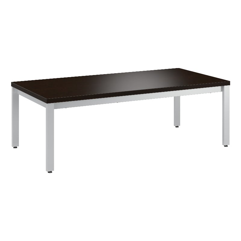 Bush Business Arrive Waiting Room Coffee Table in Mocha Cherry - Engineered Wood