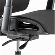 Align High Back Ergonomic Office Chair with Lumbar Support in Black Fabric