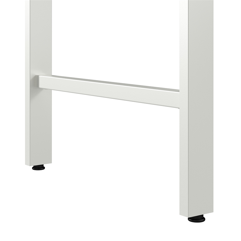 Hustle 48W x 24D Computer Desk and Chair Set in Platinum Gray - Engineered Wood