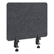 Bush Business Furniture 22W Desktop Privacy Screen in Cool Charcoal