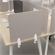 Bush Business Furniture 22W Desktop Privacy Screen in Warm Beige