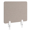 Bush Business Furniture 22W Desktop Privacy Screen in Warm Beige